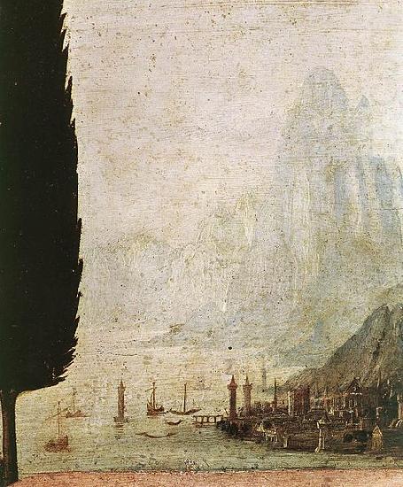 LEONARDO da Vinci The Annunciation china oil painting image